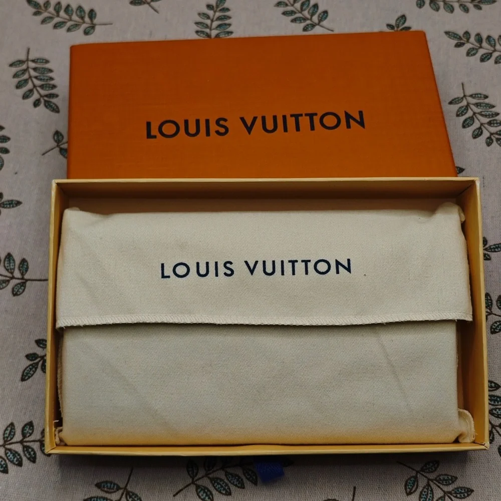 Louis Vuitton Brown and Black Checkered Wallet